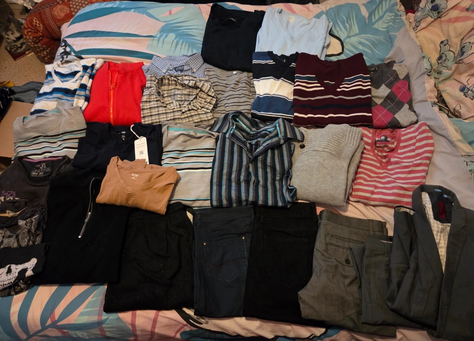 💜Lots 21 vêtements Homme L à XXL